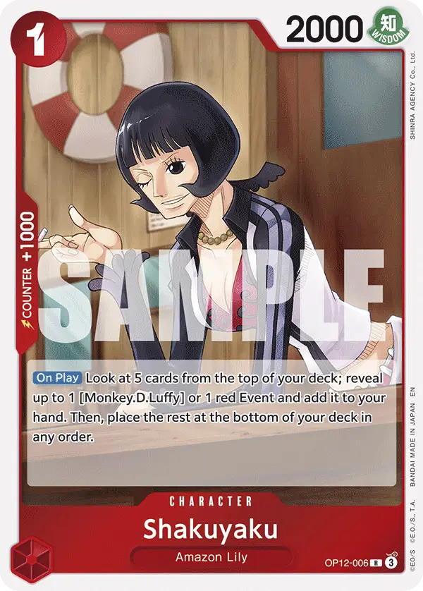 Shakuyaku, Legacy of the Master OP12-006