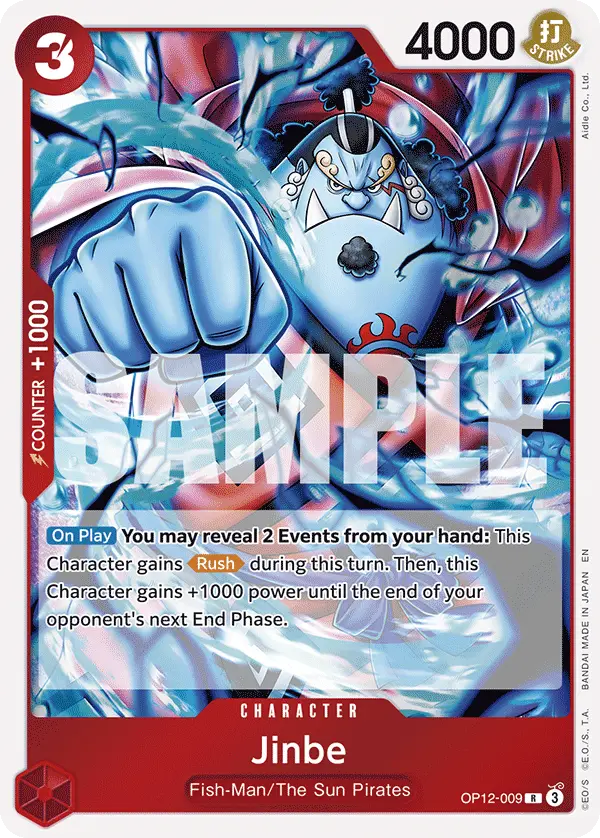 Jinbe, Legacy of the Master OP12-009
