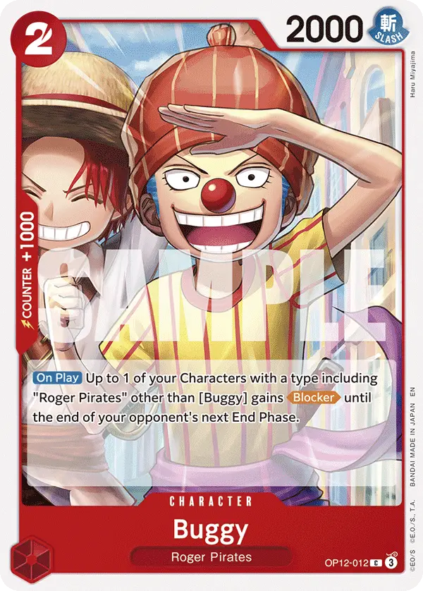 Buggy, Legacy of the Master OP12-012