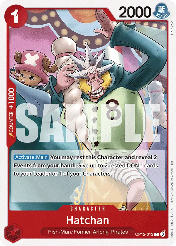 Hatchan, Legacy of the Master OP12-013