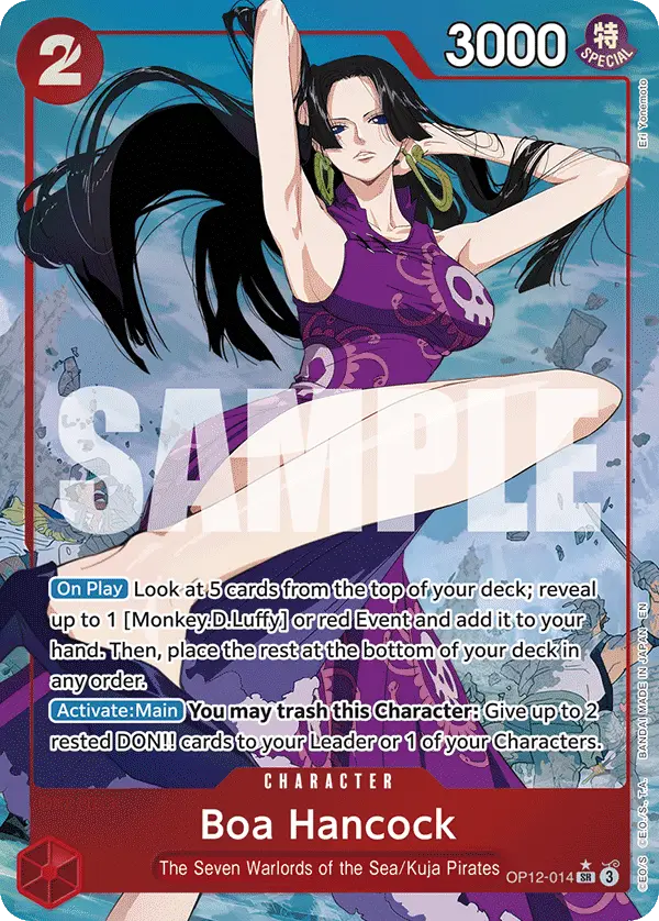 Boa Hancock (Alt Art), Legacy of the Master OP12-014