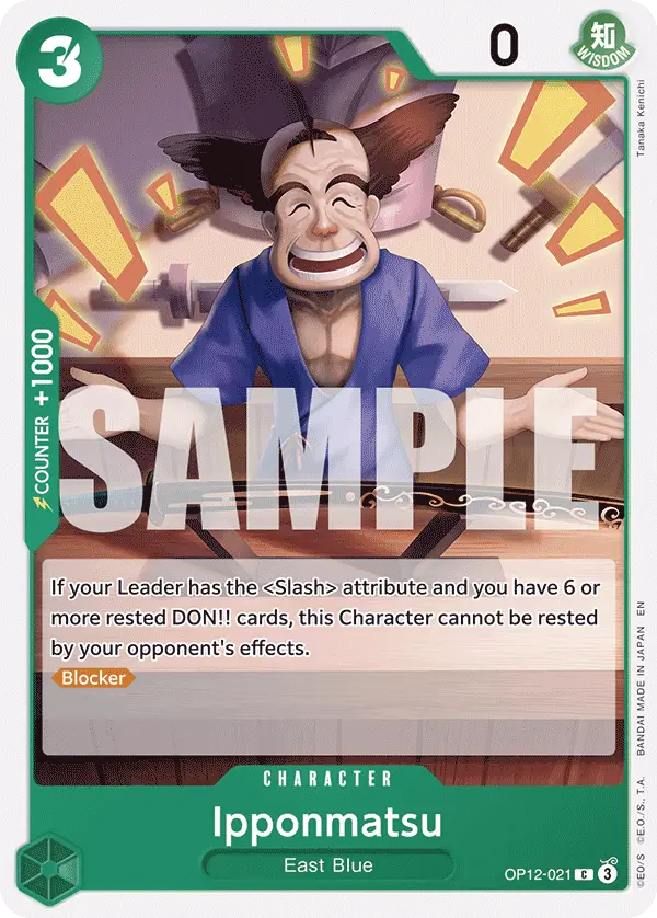 Ipponmatsu, Legacy of the Master OP12-021