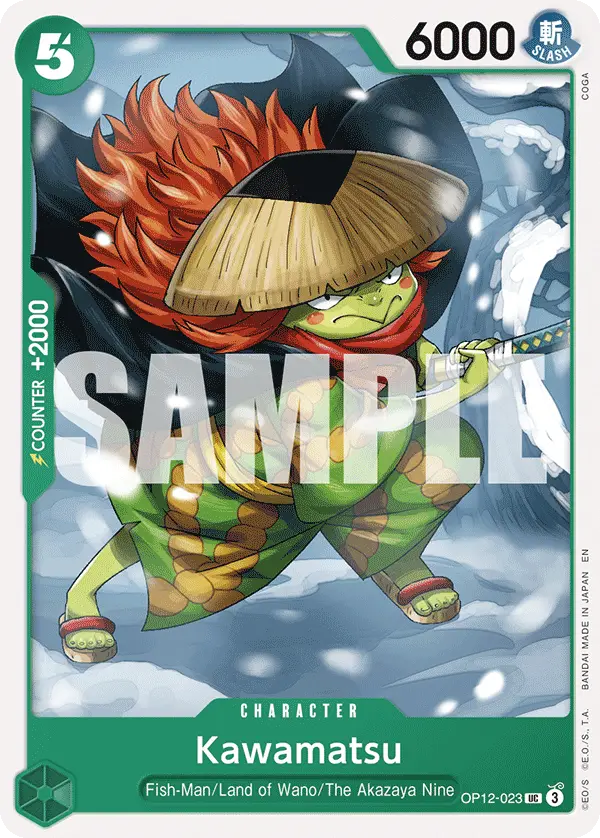 Kawamatsu (Zoro Deck), Learn Together Deck Set OP12-023