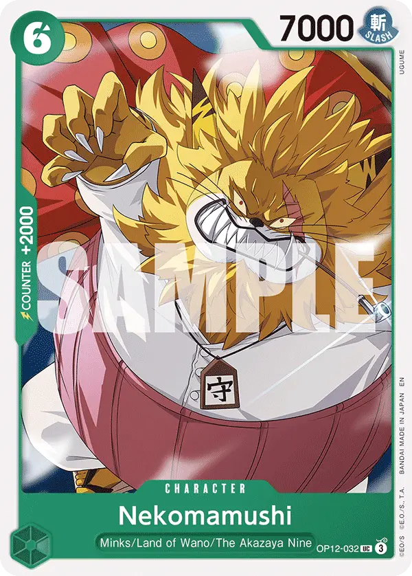 Nekomamushi (Zoro Deck), Learn Together Deck Set OP12-032