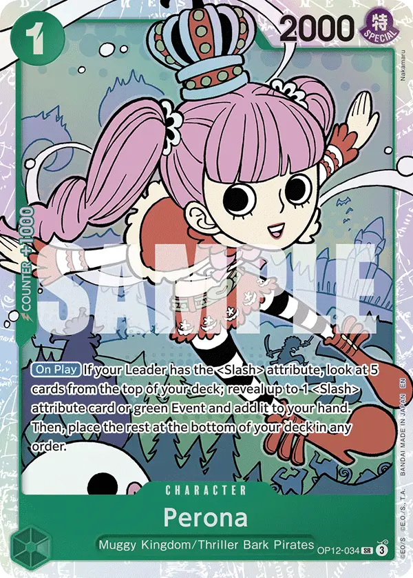 Perona, Legacy of the Master OP12-034