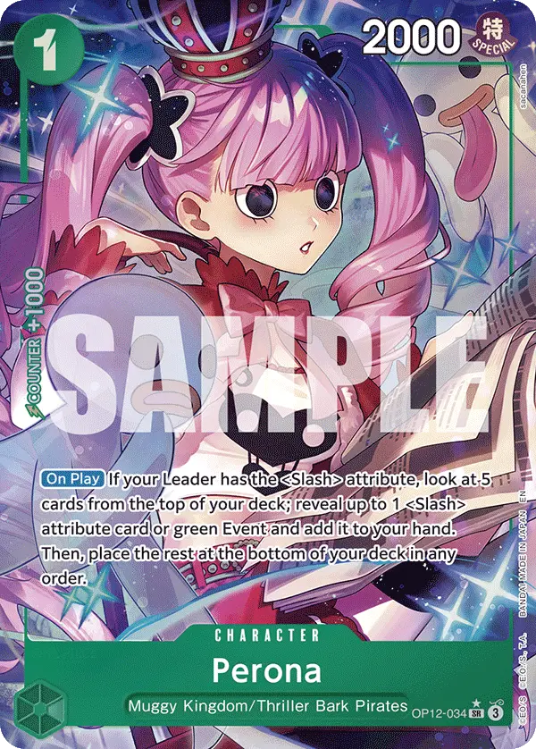 Perona (Alt Art), Legacy of the Master OP12-034