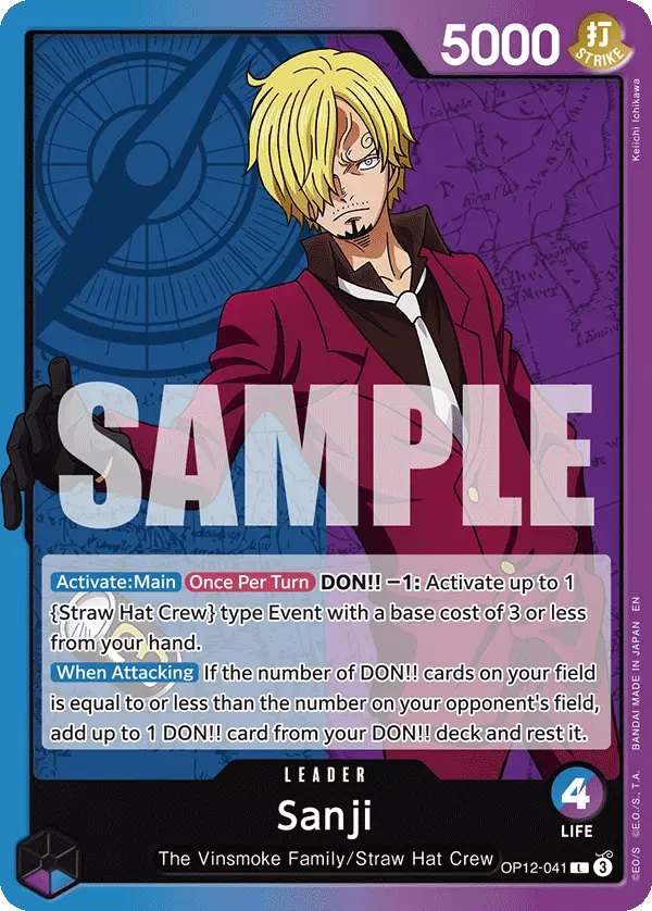 Sanji, Legacy of the Master OP12-041