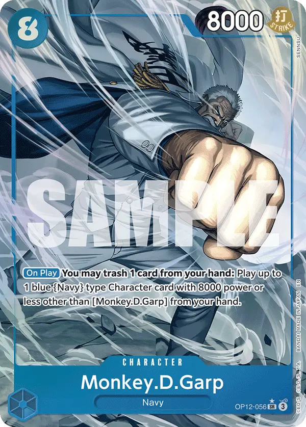 Monkey.D.Garp (Alt Art), Legacy of the Master OP12-056