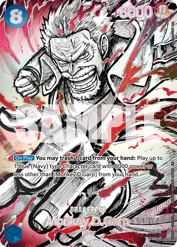 Monkey.D.Garp (SP), The World's Strongest Warriors OP12-056