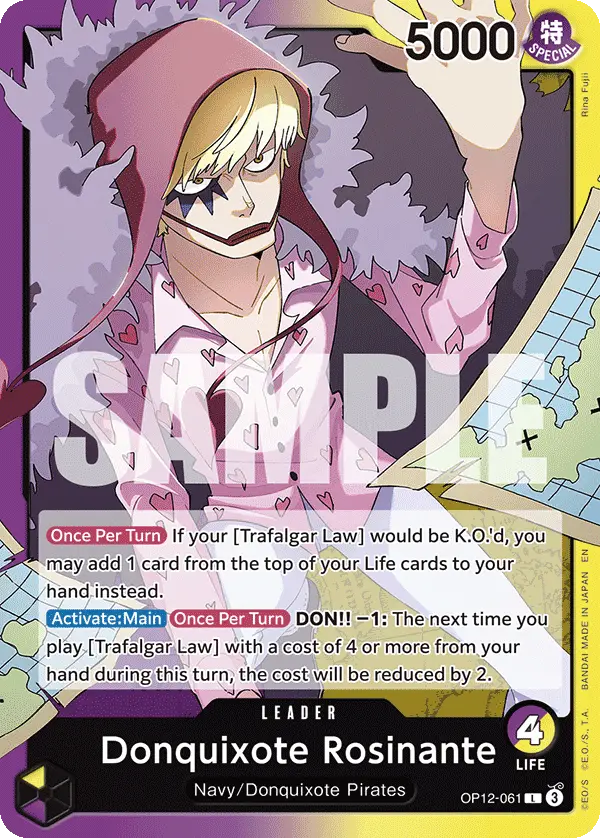 Donquixote Rosinante, Legacy of the Master OP12-061