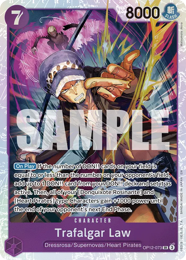 Trafalgar Law, Legacy of the Master OP12-073