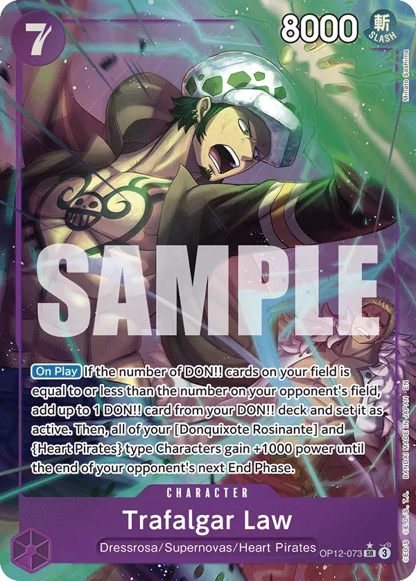 Trafalgar Law (Alt Art), Legacy of the Master OP12-073