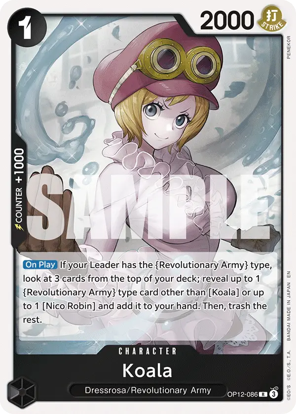 Koala, Legacy of the Master OP12-086