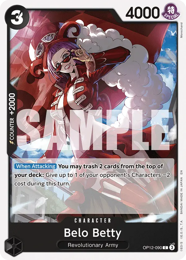 Belo Betty, Legacy of the Master OP12-090