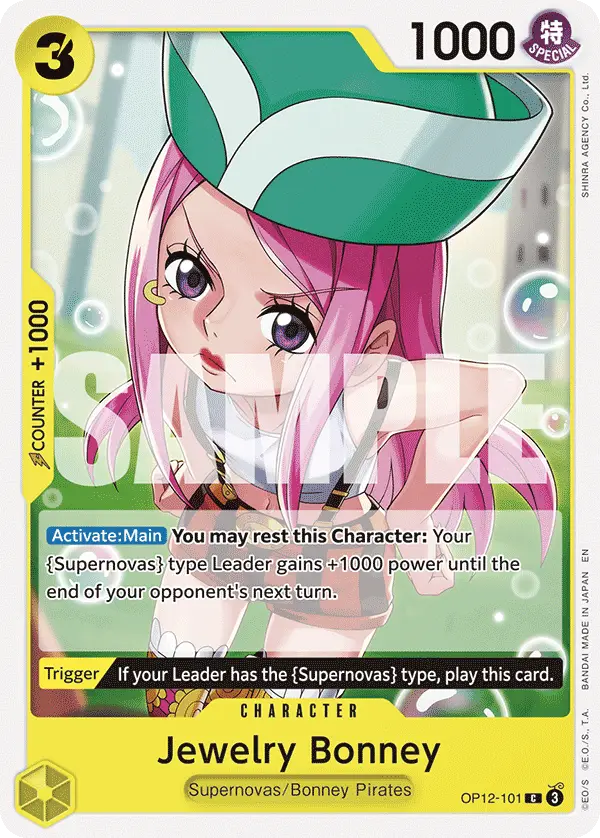 Jewelry Bonney, Legacy of the Master OP12-101