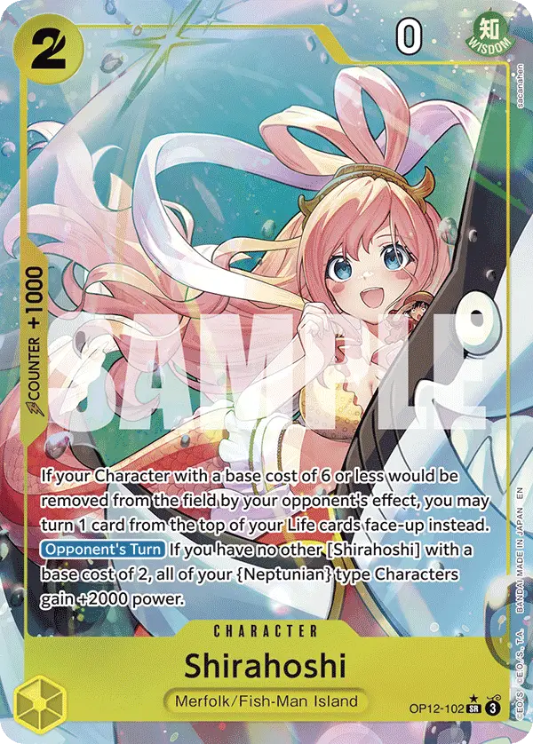 Shirahoshi (Alt Art), Legacy of the Master OP12-102