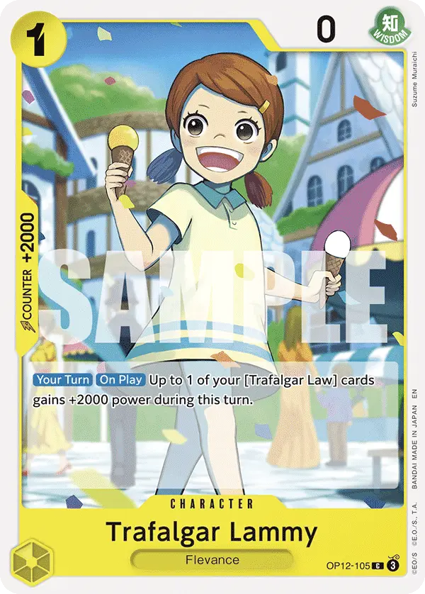 Trafalgar Lammy, Legacy of the Master Release Event Cards OP12-105