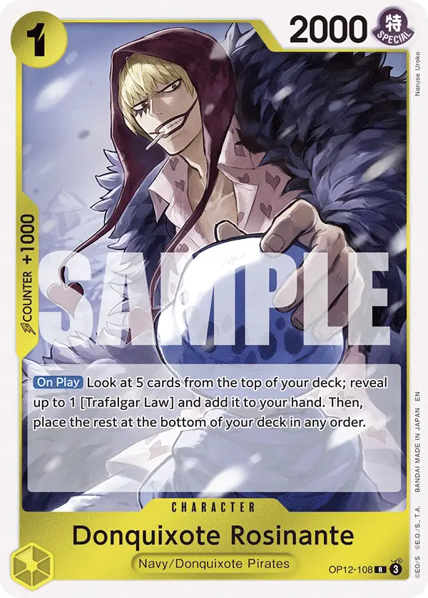Donquixote Rosinante, Legacy of the Master OP12-108