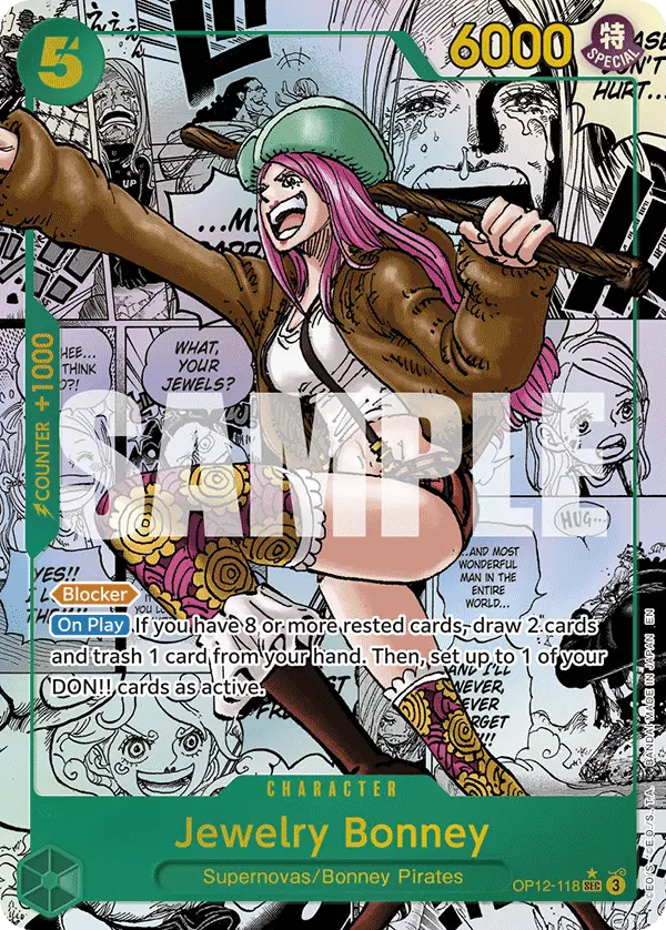 Jewelry Bonney (Manga), Legacy of the Master OP12-118