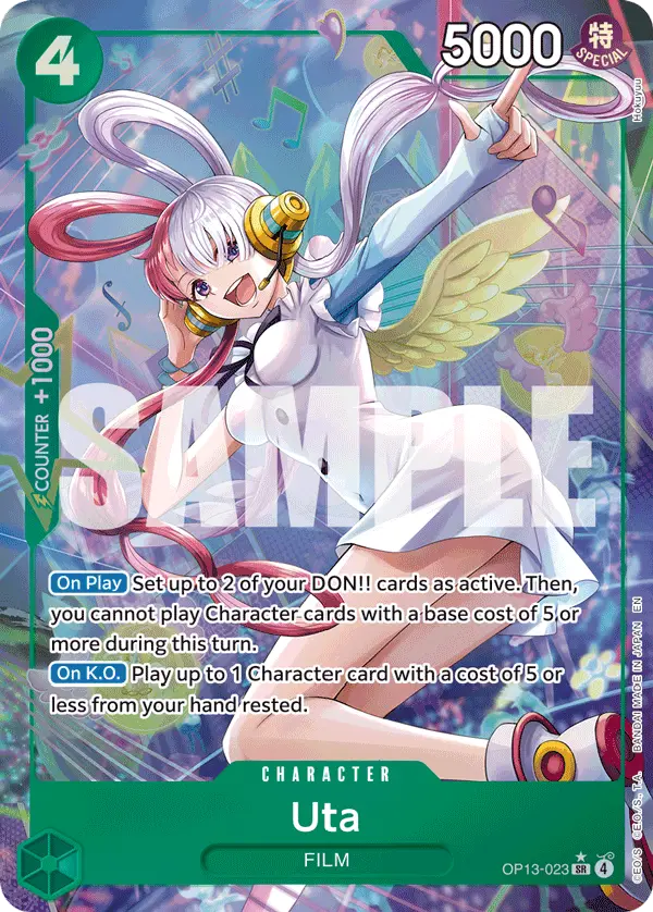 Uta (Alt Art), Carrying On His Will OP13-023