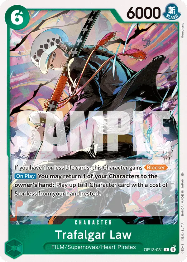 Trafalgar Law, Carrying On His Will OP13-031