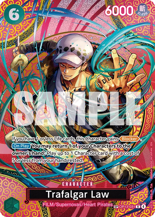 Trafalgar Law (SP), Adventure on Kami's Island OP13-031