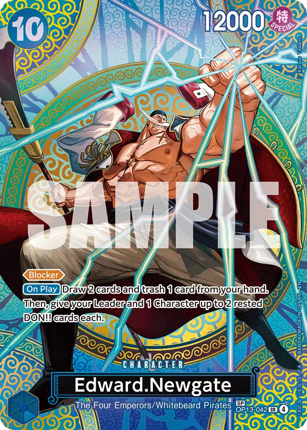 Edward.Newgate (SP), Adventure on Kami's Island OP13-042