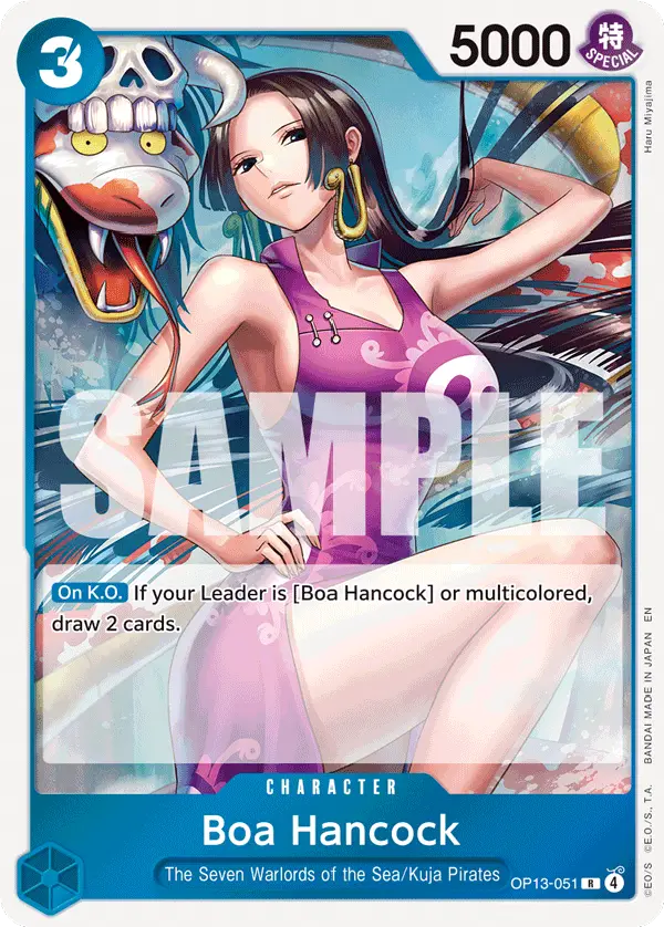 Boa Hancock, Carrying On His Will OP13-051