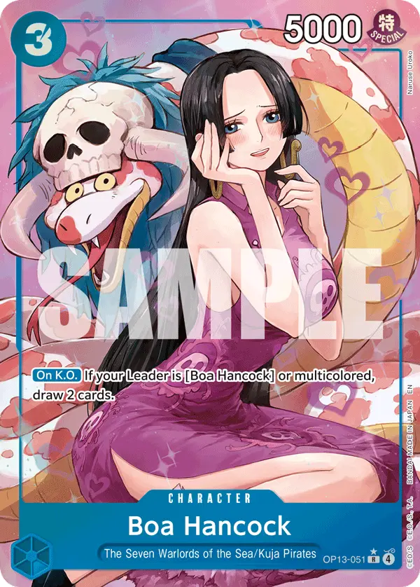 Boa Hancock (Alt Art), Carrying On His Will OP13-051