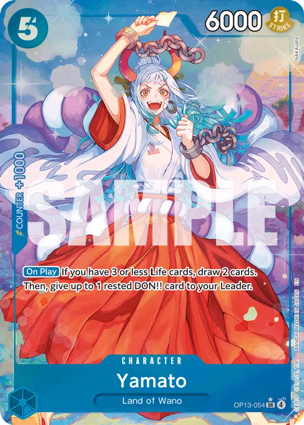 Yamato (Alt Art), Carrying On His Will OP13-054