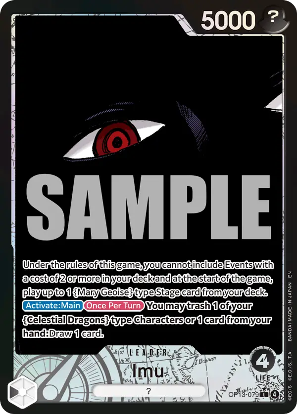 Imu (Alt Art), Carrying On His Will OP13-079