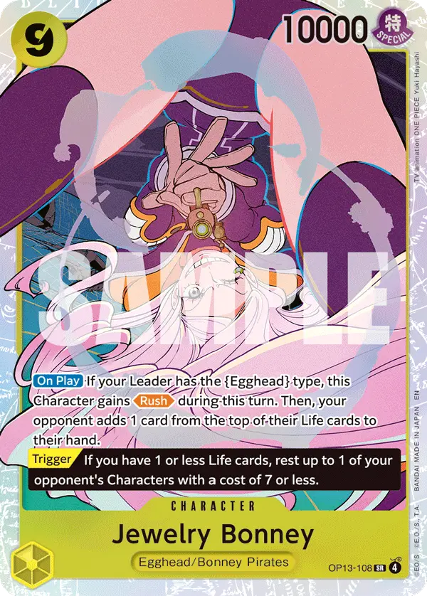 Jewelry Bonney, Carrying On His Will OP13-108