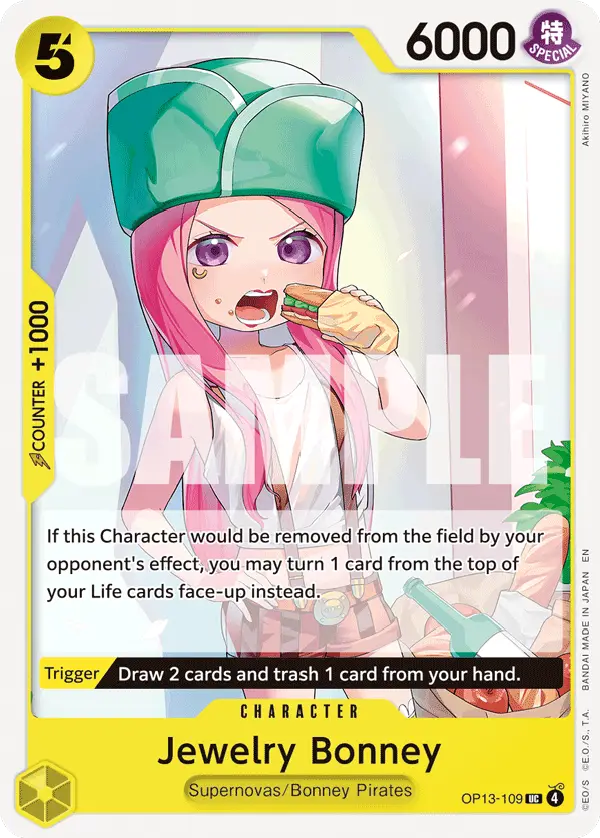 Jewelry Bonney, Carrying On His Will OP13-109