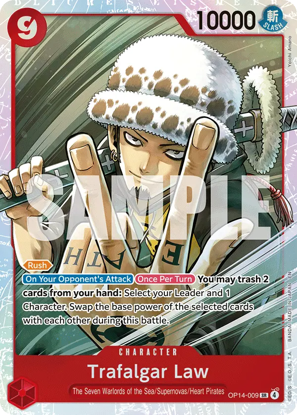 Trafalgar Law, The Azure Sea's Seven OP14-009