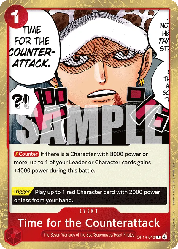 Time for the Counterattack, The Azure Sea's Seven OP14-018