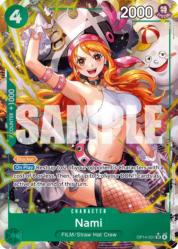 Nami (Alt Art), The Azure Sea's Seven OP14-031