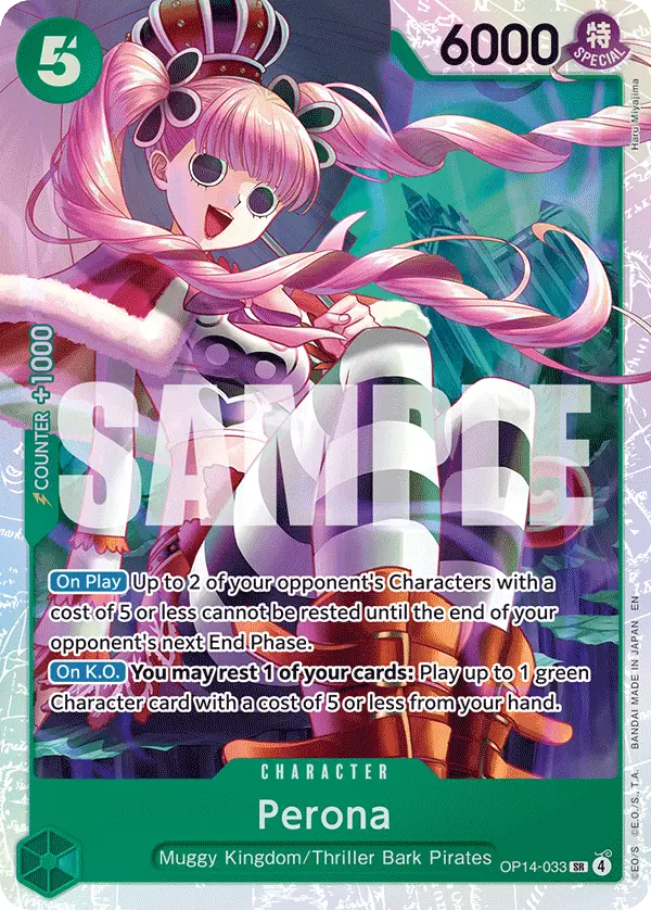 Perona, The Azure Sea's Seven OP14-033