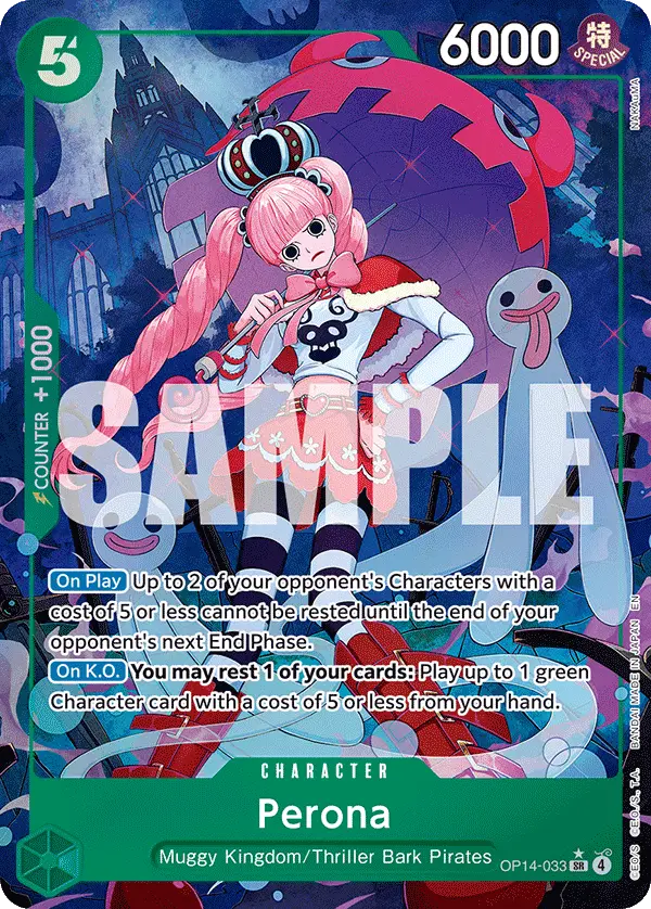 Perona (Alt Art), The Azure Sea's Seven OP14-033