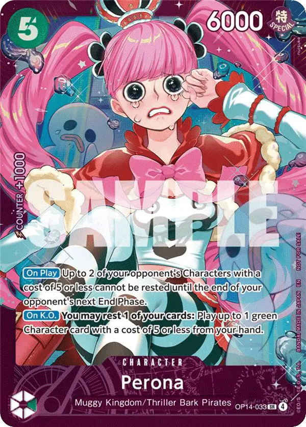 Perona (Extra Grand Battle for Stores Fall 2026), One Piece Promotion Cards OP14-033