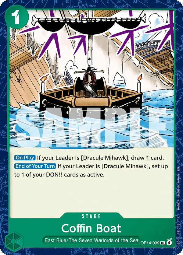 Coffin Boat, The Azure Sea's Seven OP14-039