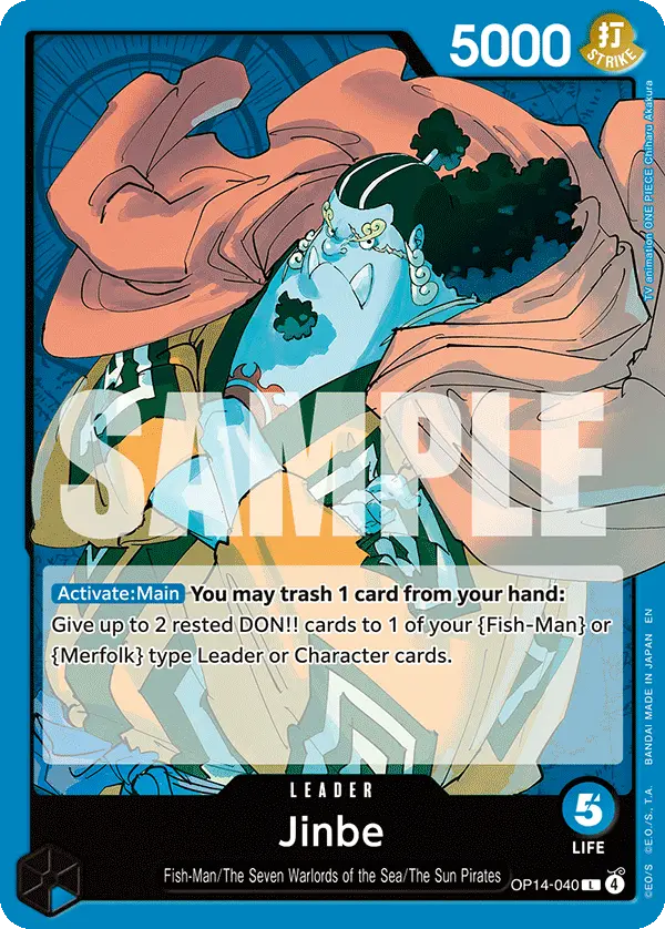 Jinbe, The Azure Sea's Seven OP14-040
