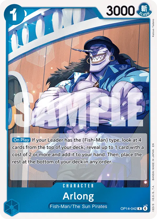 Arlong, The Azure Sea's Seven OP14-042