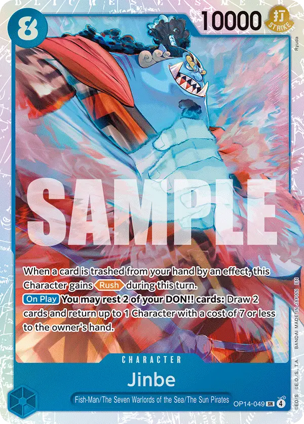 Jinbe, The Azure Sea's Seven OP14-049