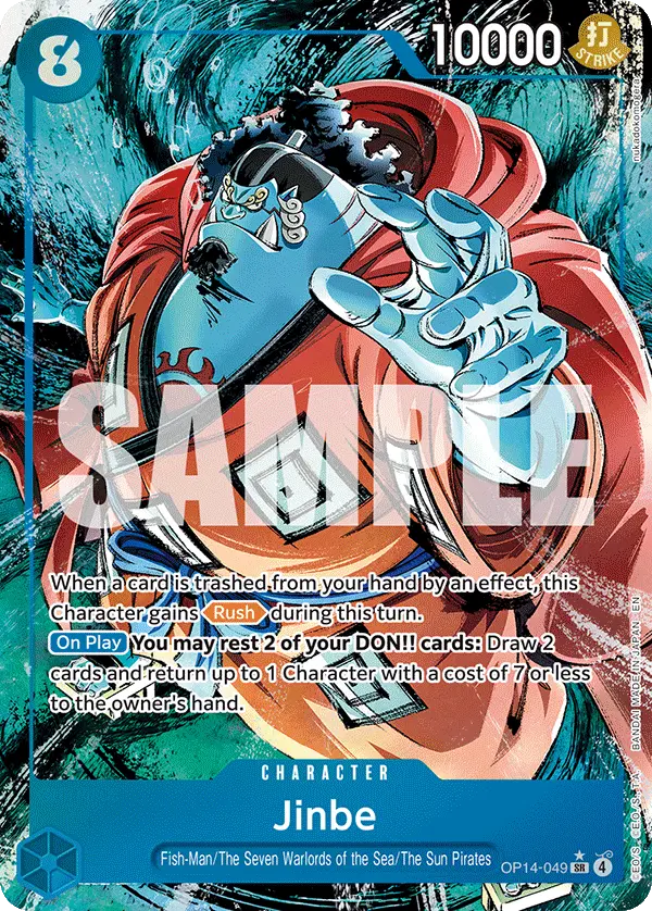 Jinbe (Alt Art), The Azure Sea's Seven OP14-049