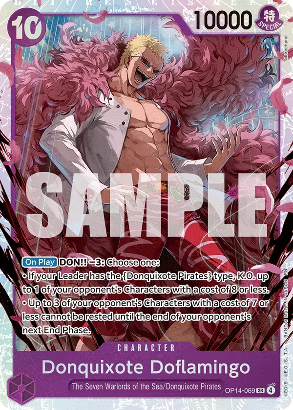 Donquixote Doflamingo, The Azure Sea's Seven OP14-069