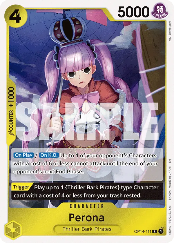 Perona, The Azure Sea's Seven OP14-111