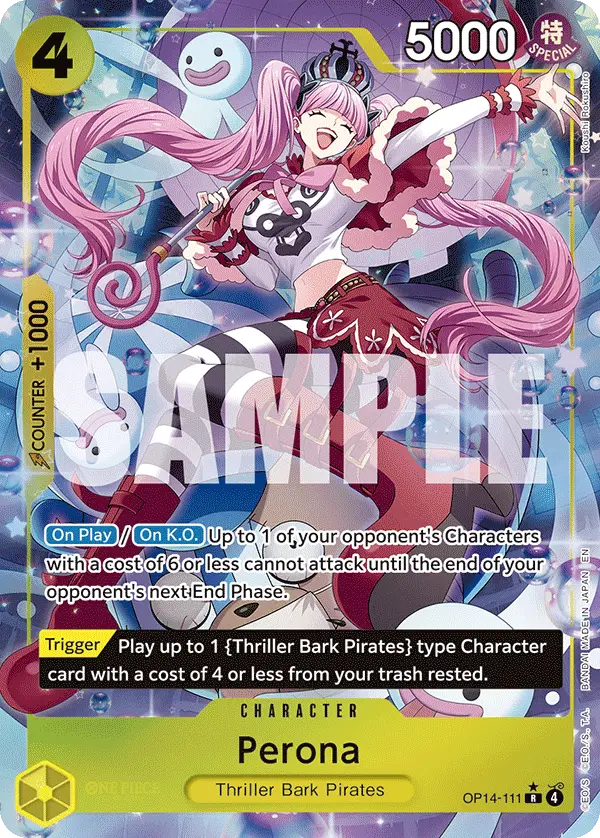 Perona (Alt Art), The Azure Sea's Seven OP14-111