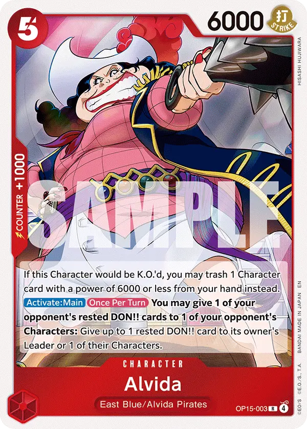 Alvida, Adventure on Kami's Island OP15-003