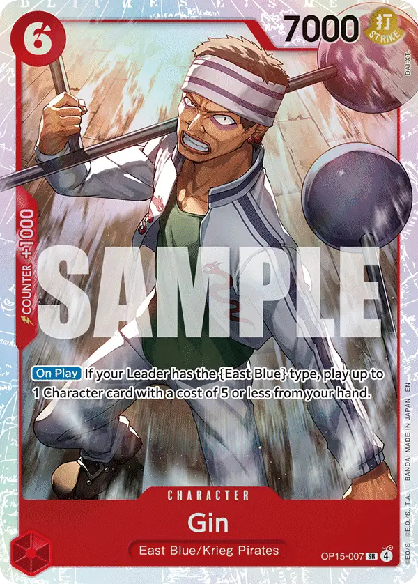 Gin, Adventure on Kami's Island OP15-007