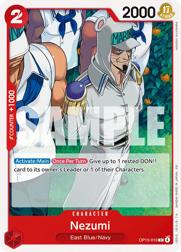 Nezumi, Adventure on Kami's Island OP15-010